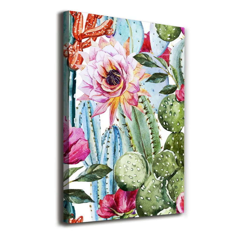 Cacti - Wrapped Canvas Print