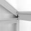 Serre 6 x 12 pi en blanc
