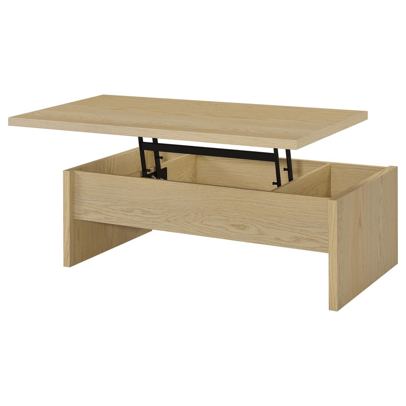 Ensemble de tables basses 2 pièces Coll, 2 pièces: tables basses, table de bout, Chêne clair