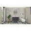 Base de meuble-lavabo simple 36 po fixée au mur seulement-57912177
