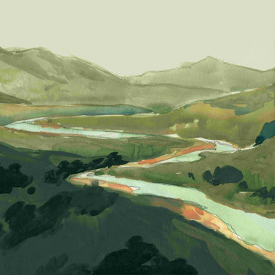 " Winding Green River I "