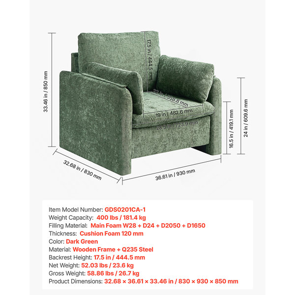 Dimensions du produit