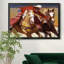 «Nabbed», peinture sur toile encadrée-628948608-628948611