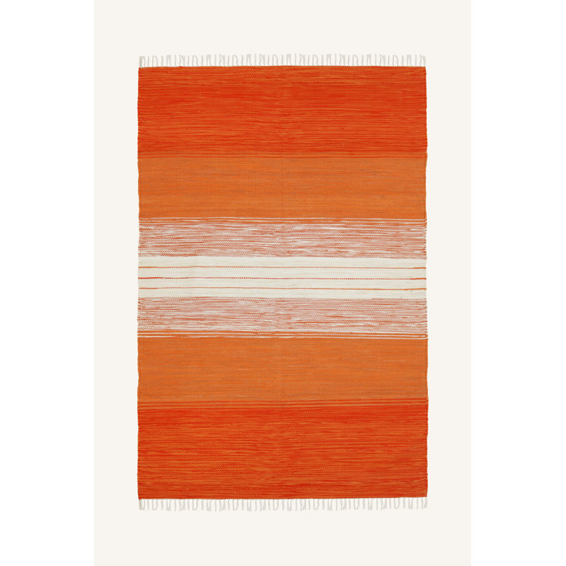 Stesha Striped Hand Woven Area Rug, Rectangle 140 x 200cm
