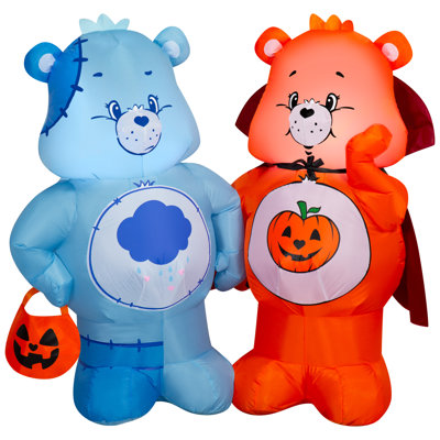 Airblown Halloween Light with ELT-Trick or Sweet & Grumpy Bear-CloudCo