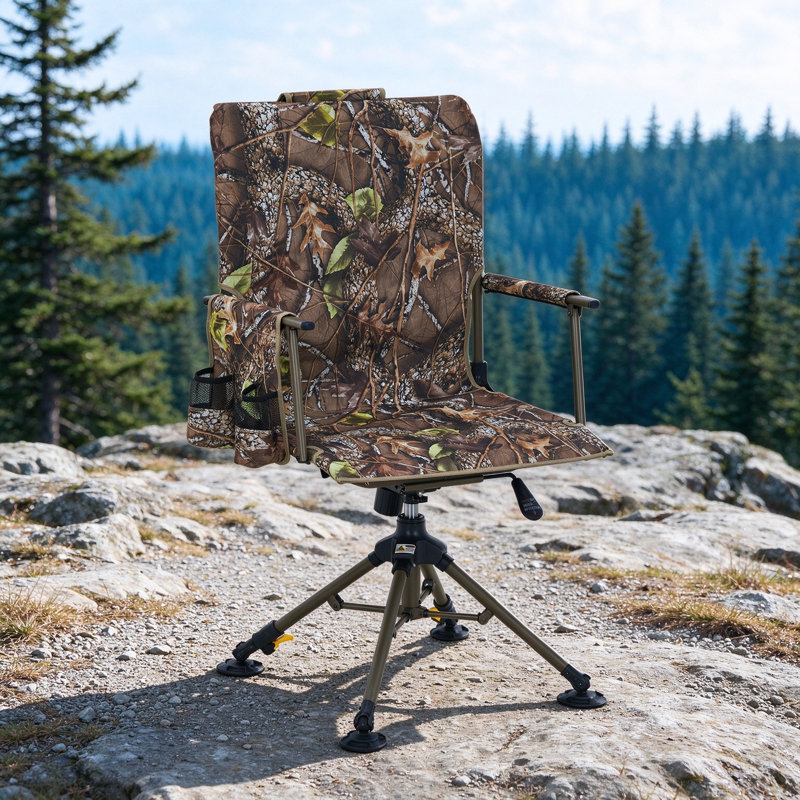Inbox Zero Office Chair, Leaf camouflage