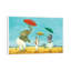 Pantaloons And Parasols by Jahna Vashti - Floater Frame Gallery-Wrapped Canvas Giclée on Canvas-281330989-281330987