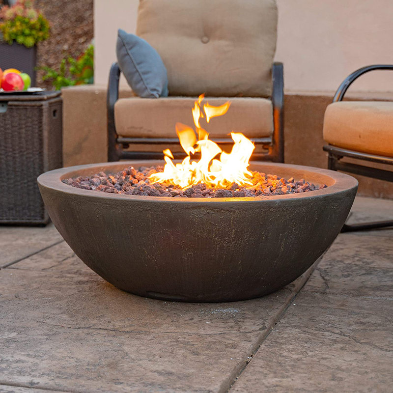 Mondavi Round Stone Smokeless Fire Pit