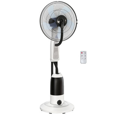 Pedestal Fan with Water Mist Spray