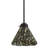 Dawlish 1 - Light Black Textured Cone Pendant