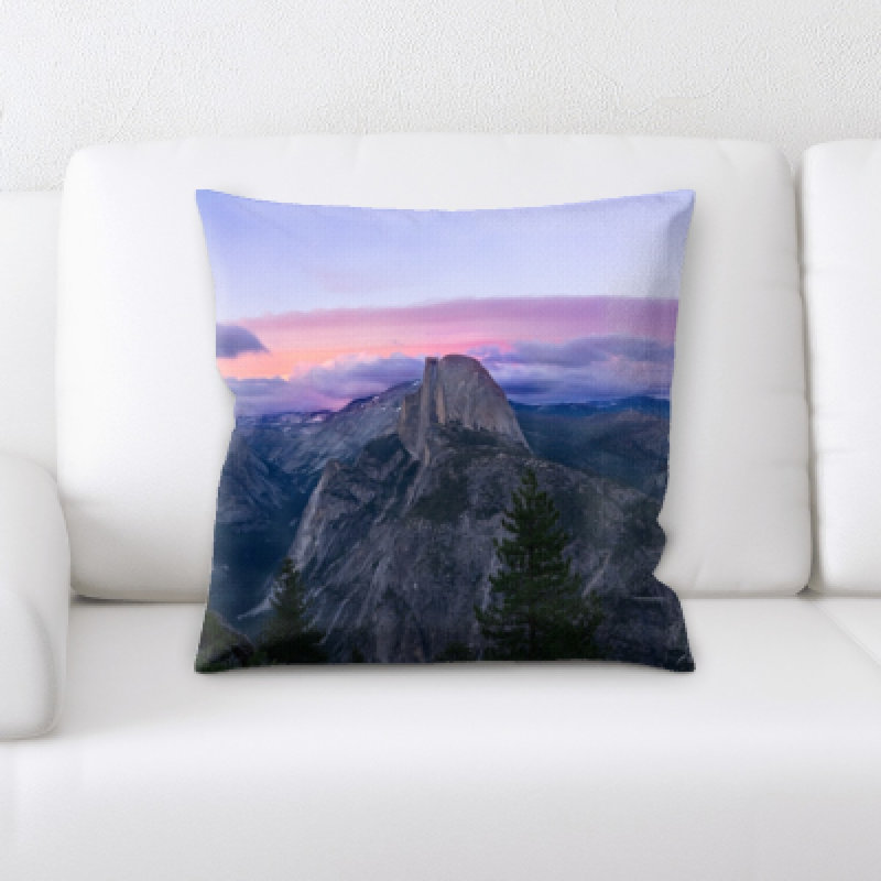 Microsuede Throw Pillow
