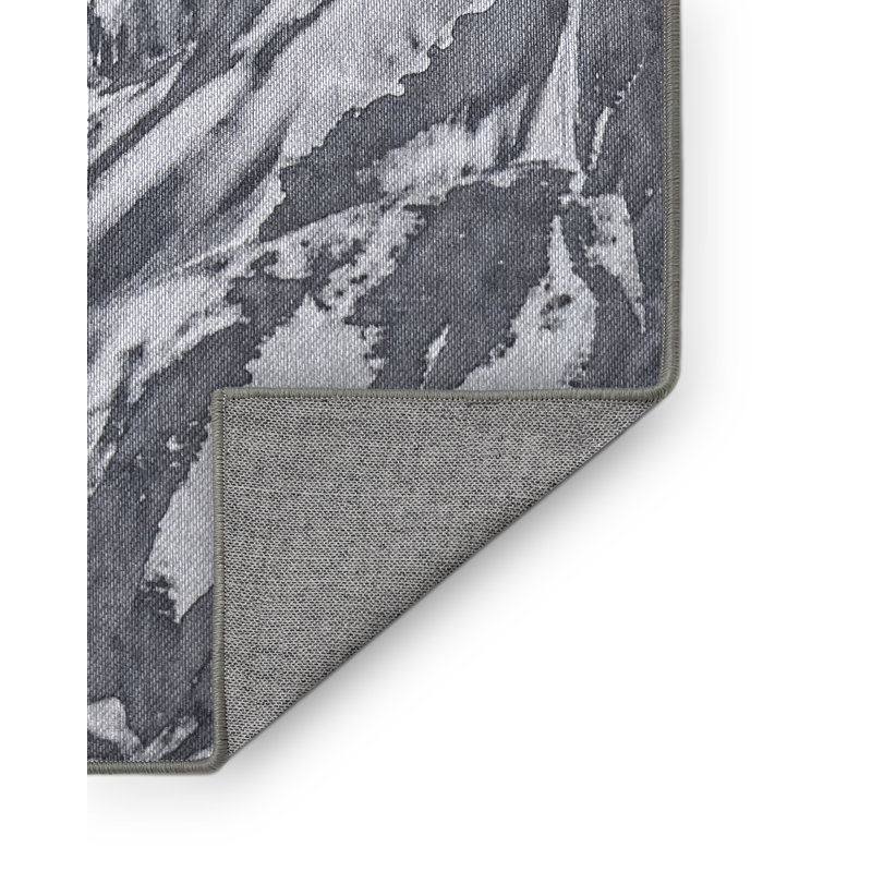 Evelean Washable Indoor Rug, Rectangle 4' x 6'