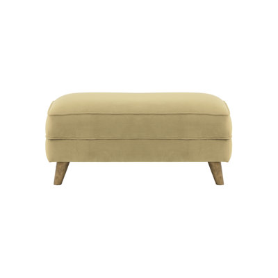 Conrad 100cm Wide Rectangle Solid Colour Ottoman