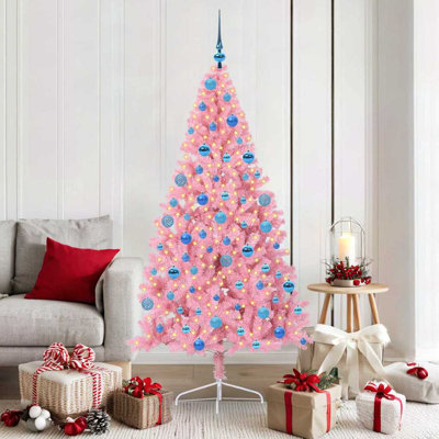 5.91' H Lighted Artificial Christmas Tree