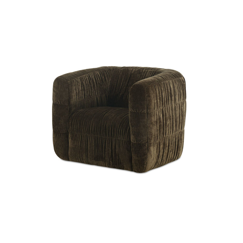 Robson Swivel Chair Toffee, Green