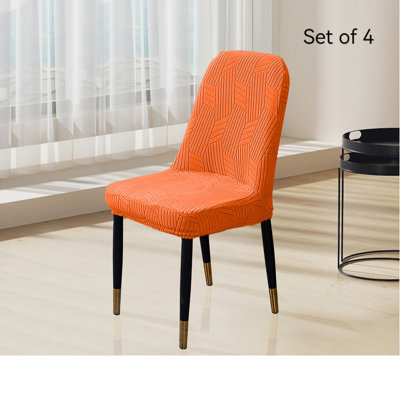 Housse pour chaise de salle à manger en polyester
