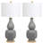 Ensemble de lampes de table 32 po Chavanne