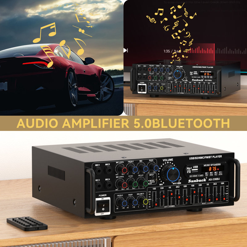 Bluetooth Stereo Amplifier