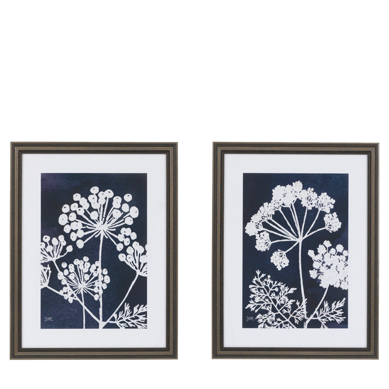 Water's Edge Framed Art 530x30x530mm