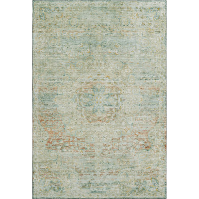 Premium Machine Washable Marasco AMF1636 Global Rug