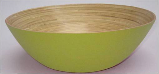 Bol à salade Bartholow, H 5 po x l 14 po x P 14 po, Vert