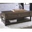 Table basse à 4 pieds avec rangement Junnie