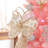 Set Of 9 32"H Christmas Elegant Snowflake Ribbon Bow Decor