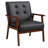 26“ Wide Wooden Arm Accent Chair-834688735