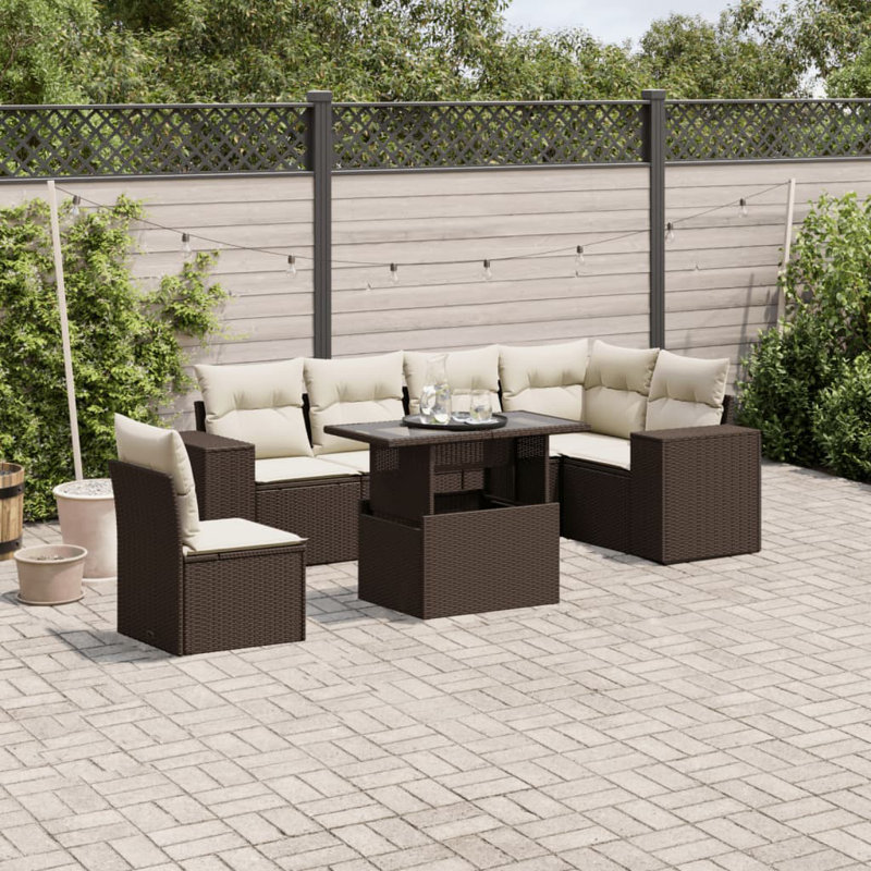 Ensemble de canapé de jardin Vidaxl