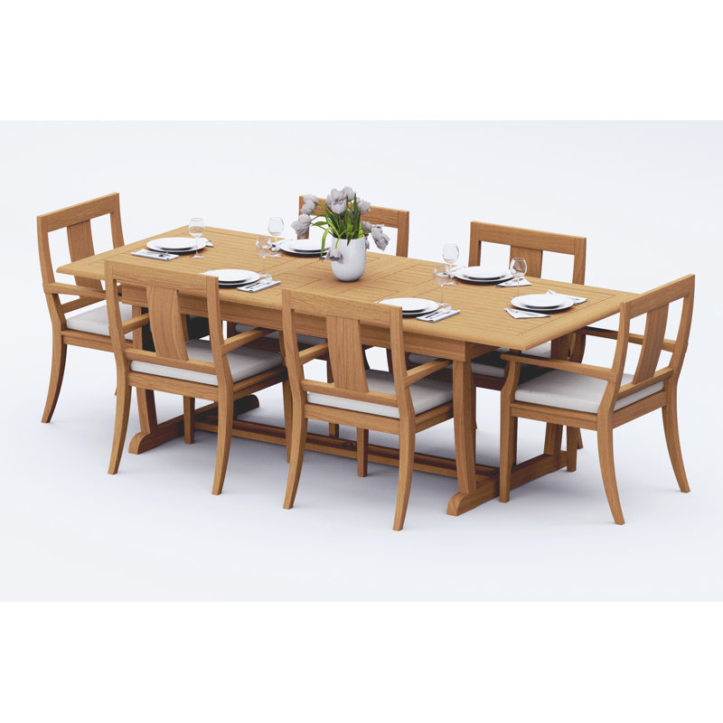 Osborne Outdoor - Piece Teak Dining Set, 6