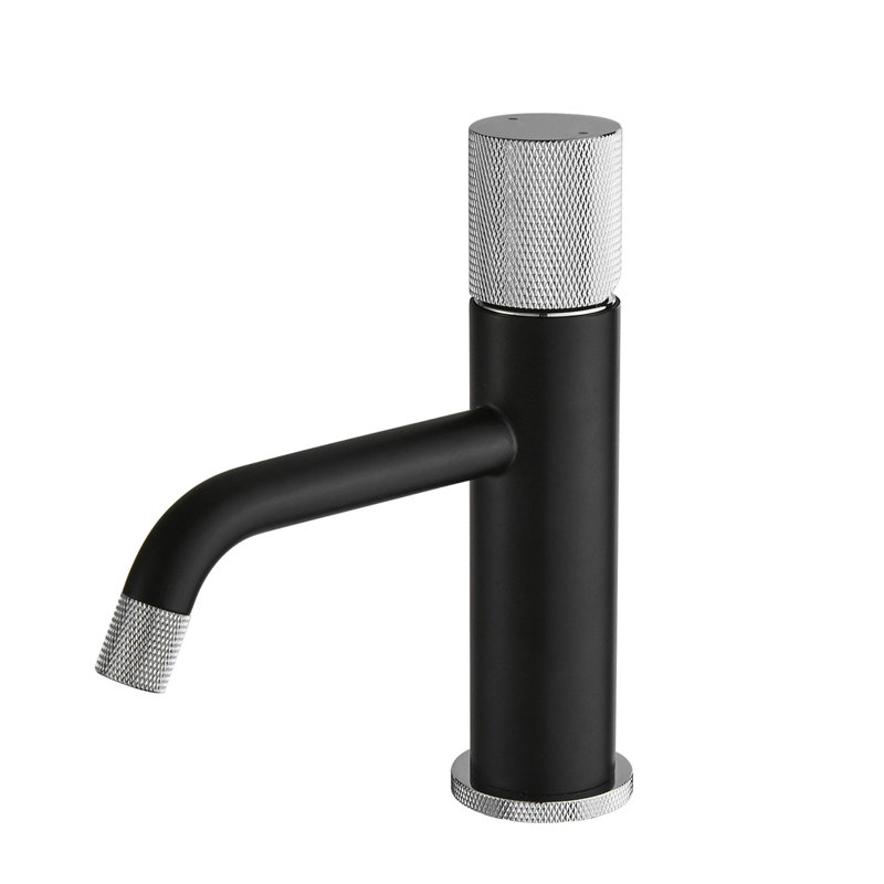 Single Handle Brass Bathroom Sink Faucet