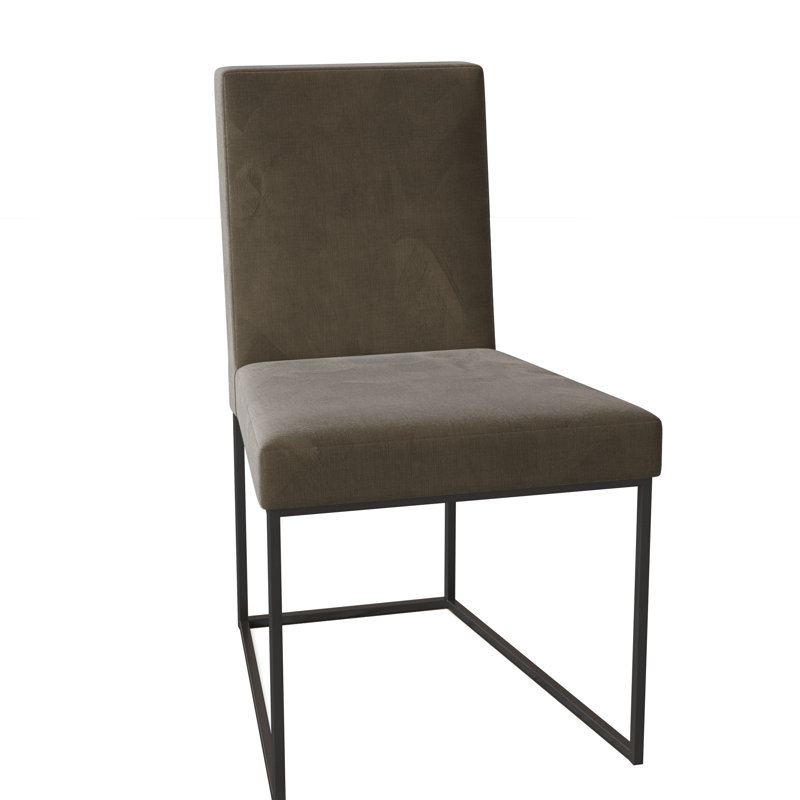 Ian Upholstered Dining Chair, Bronze, Turquoise (8789 91)