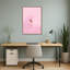 «Pinkwave» par Treechild, reproduction d'art sur toile encadrée-1181878425-1181878426