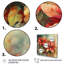 Red Blossoming Poinsettias II, reproduction d'art sur toile-88544005-88544006