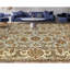 Tapis bleu clair et ivoire noué à la main de haute qualité