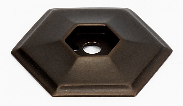 Nicole 1.58" Backplate, Polished Brass, 1.8" L x 1.6" W