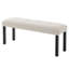 Ensemble de table de salle à manger 6 pièces avec chaises rembourrées et banc Lovejoy-120854909-120854908-120854904