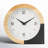 Metal Mechanical Tabletop Clock in Light Brown