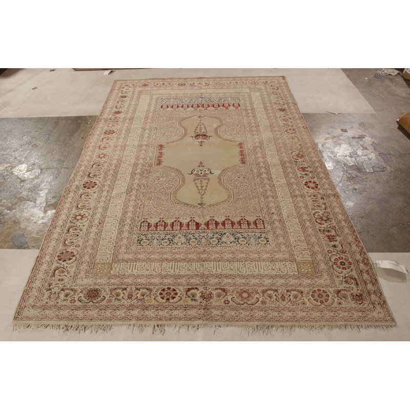 One-of-a-Kind 5’11”x9’2” Hand Knotted Area Rug