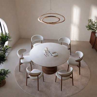 High-End rock plate round  diningTable
