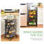 Fenton Wood Cabinet Shelving Rack