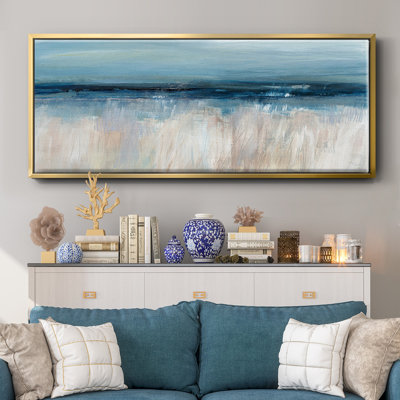 Abstract Sky- Framed Canvas