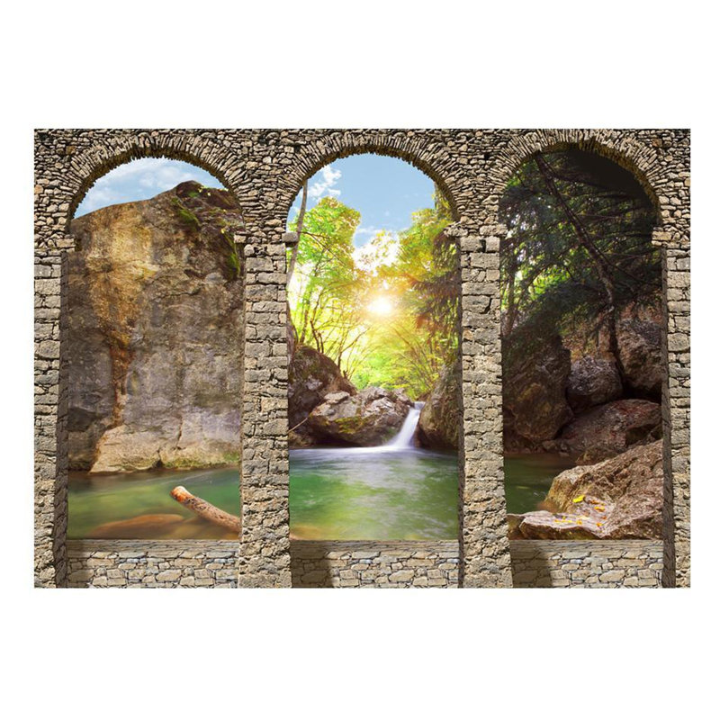 Alastair Peel & Stick Wall Mural, 115" W x 82" L