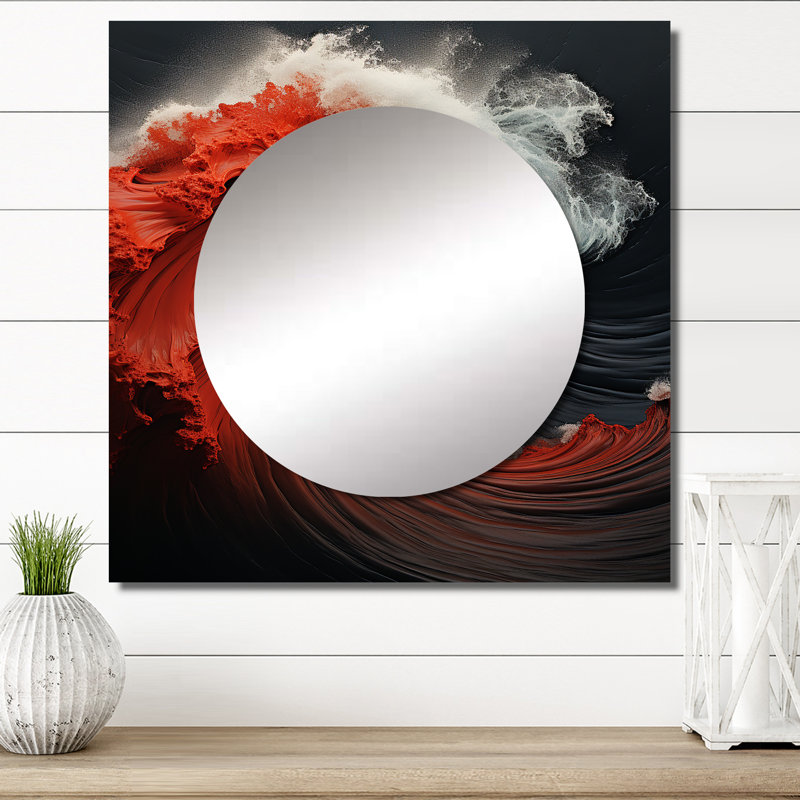 Grand miroir carré Tressler, 36 po x 36 po