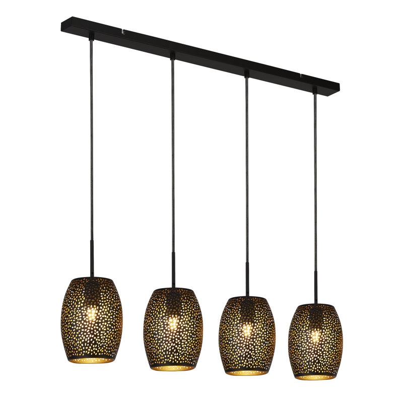 Nakagawa 4-Light Kitchen Island Chandelier