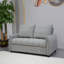 Modern Velvet Convertible Sleeper Loveseat with USB Charging, Pull Out Sofa Bed, 2 Pillows, Side Storage Pockets, Compact for Small Spaces & Easy Assembly-631403607