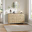 Dresser for Bedroom with 6 Drawers, 48" Wide Modern Chest of Drawers with Metal Handle, Dresser TV Stand-10514062