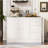 89.7''Wooden Sideboard With Extendable Table,Multifunctional Storage Cabinet With 2 Doors And 3 Drawers,For Living Room,Study,Foyer And Kitchen-1325643677