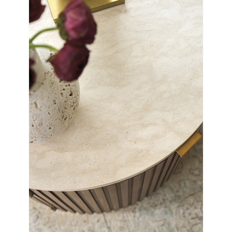 La Costa Marble End Table