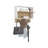 Aranjuez Wall-Mounted Entryway and Coat Rack, Modern Floating Shelf with Hooks